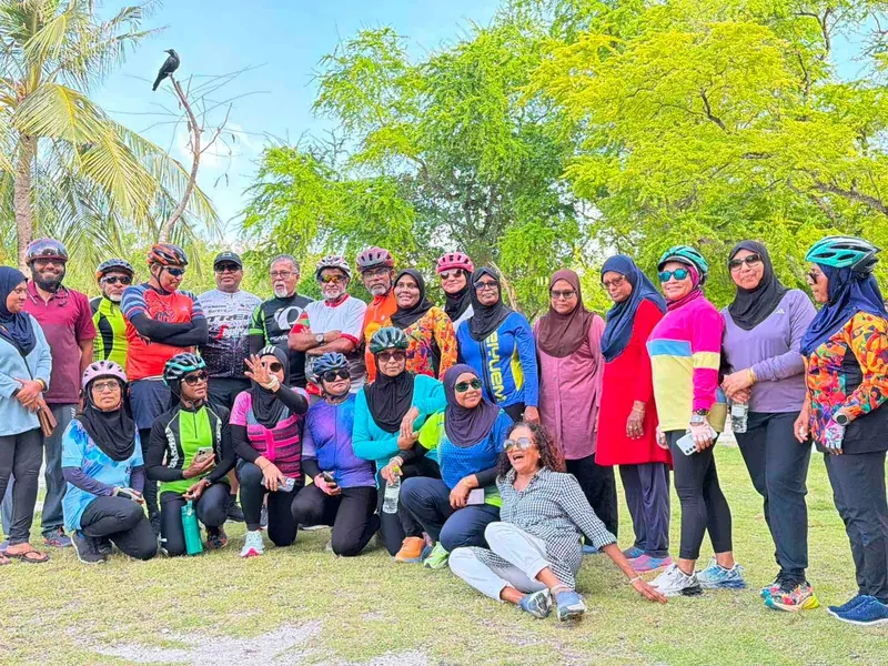 Friday ride group including women riders